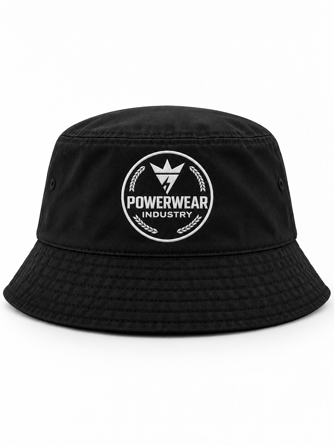 Wholesale Classic Black Bucket Hat - Custom Manufacturing | Power Wear Industry