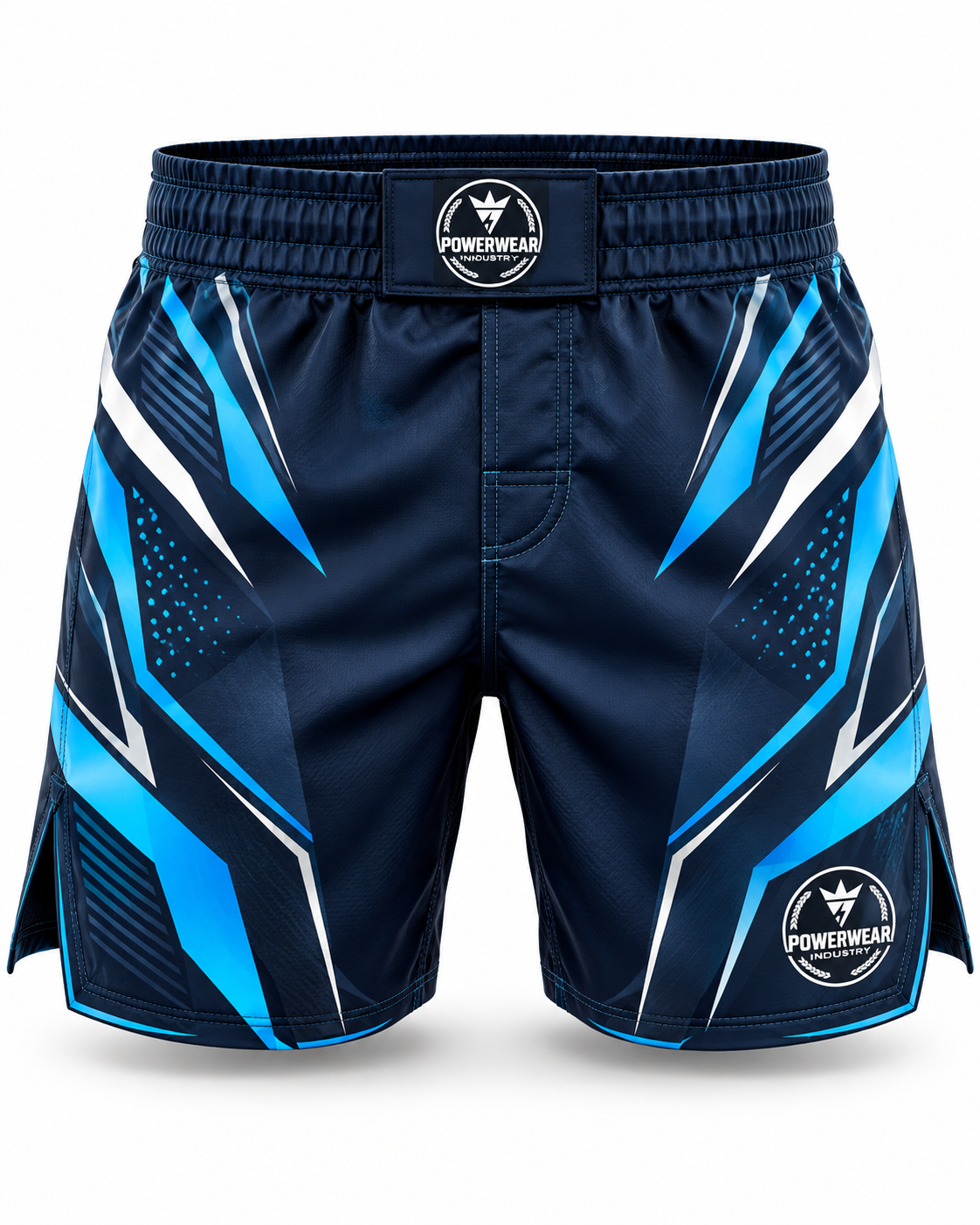 Wholesale Emerald Green Black MMA Fight Shorts - Custom Manufacturing | Power Wear Industry