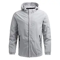 Wholesale Essential Black Windbreaker - Custom Outerwear
