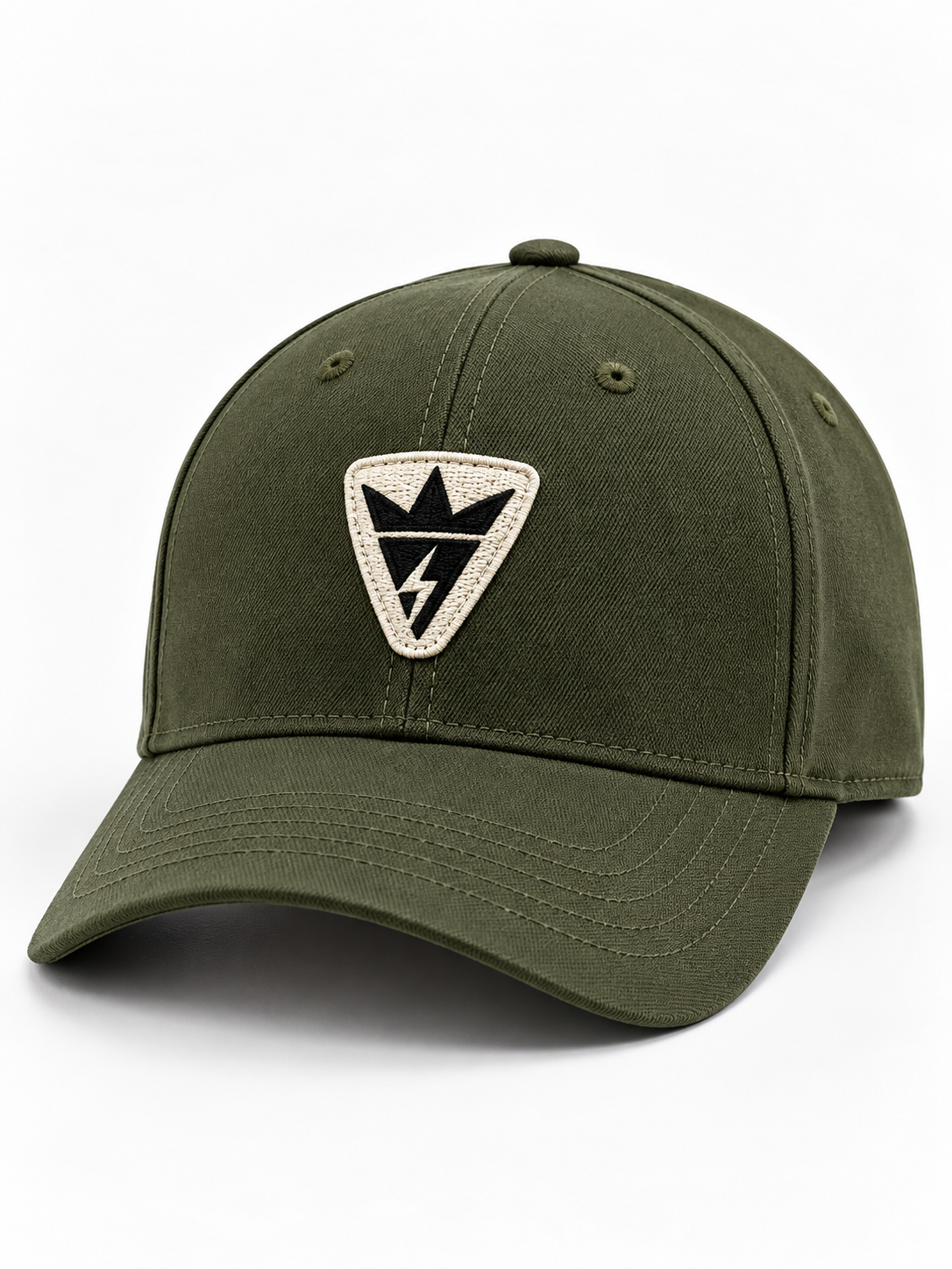 Wholesale Olive Emblem Baseball Cap - Custom Manufacturing | Power Wear Industry