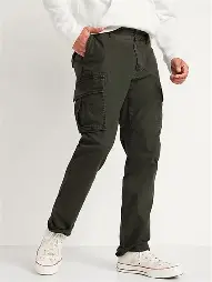 Wholesale Olive Green Baggy Cargo Pants - Custom Manufacturer