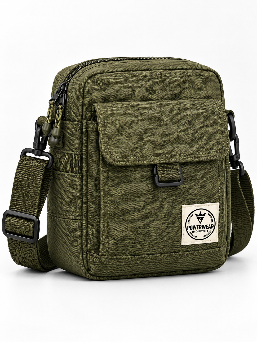 Wholesale Olive Tactical Crossbody Bag - Custom Manufacturing | Power Wear Industry