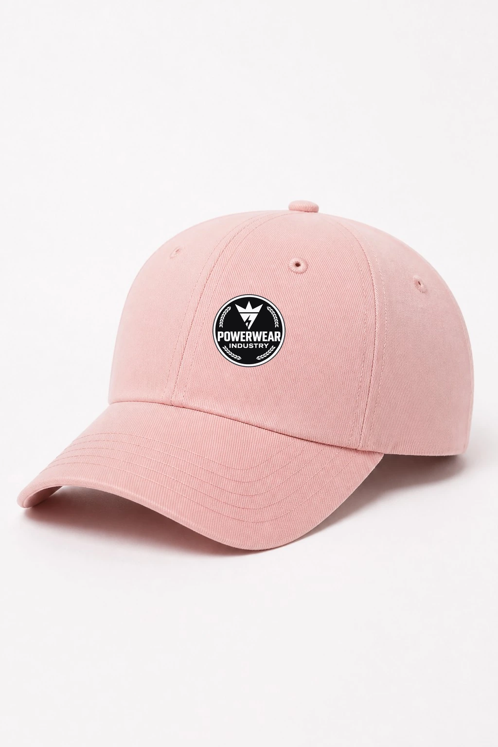 Custom Streetwear Cap — Design 02 by Power Wear Industry with branded badge