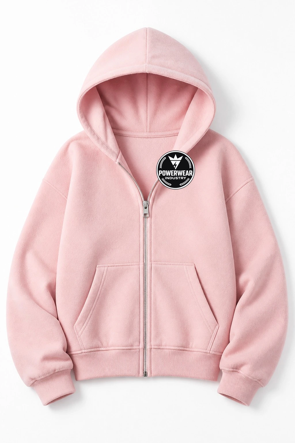 Custom Oversized Hoodie — Design 12 by Power Wear Industry with branded badge