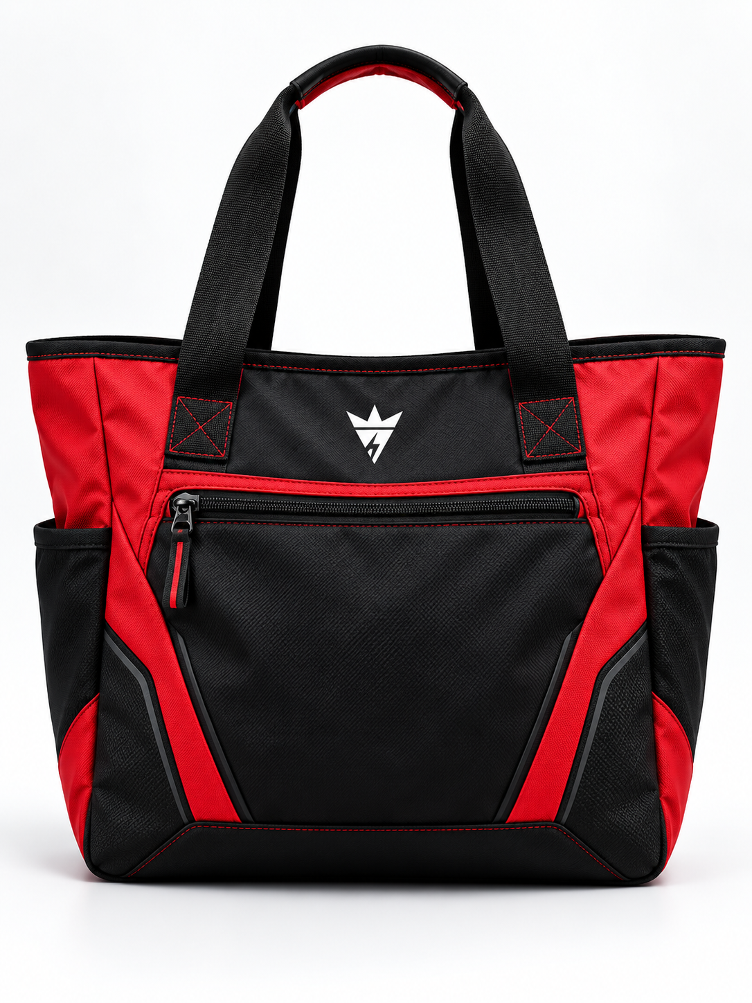 Wholesale Red Black Athletic Tote Bag - Custom Manufacturing | Power Wear Industry