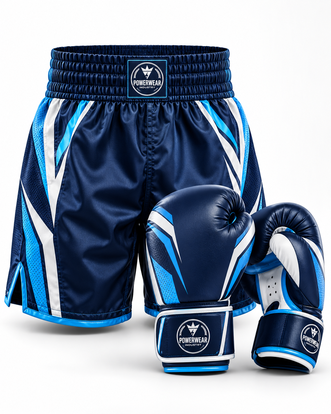 Wholesale Royal Blue Boxing Training Set - Custom Manufacturing | Power Wear Industry
