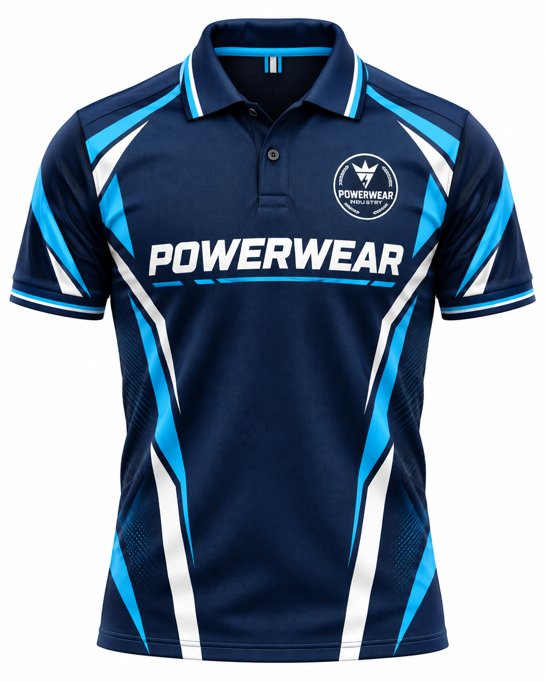 Wholesale Royal Blue Sports Performance Polo - Custom Manufacturing | Power Wear Industry