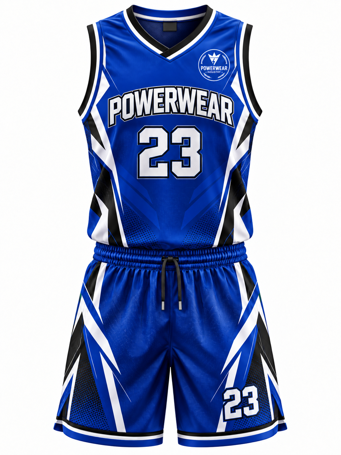 Royal Blue Basketball Uniform - Powerwear Industry